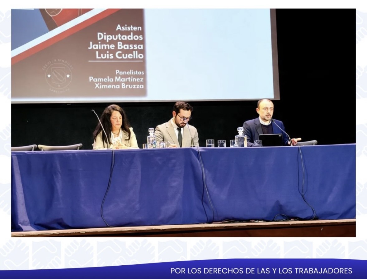 "Mega reforma" laboral: directiva participa en seminario sobre sus alcances para el sindicalismo